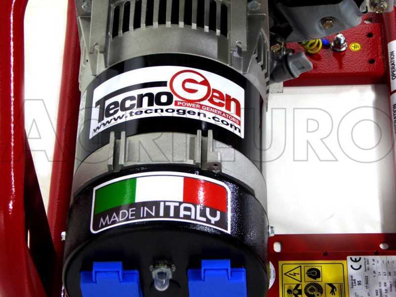 TecnoGen H3500 - Benzin-Stromerzeuger 2.7 kW - Dauerleistung 2.5 kW einphasig